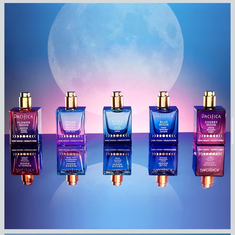 Pacifica Silver Moon Parfum 1oz – Long-Lasting Vanilla Almond Vegan Non Toxic - Picture 10 of 16